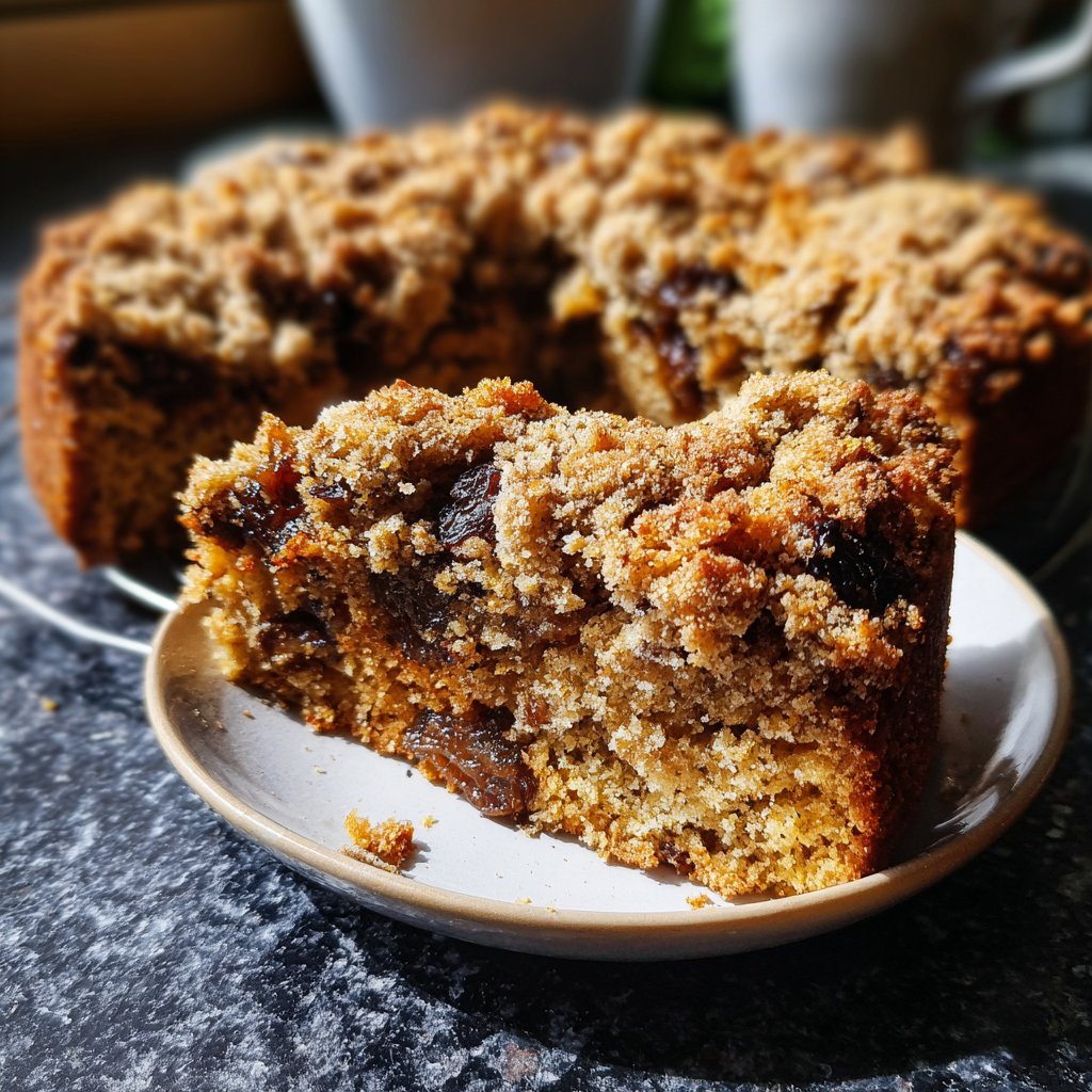 Bananenkuchen mit Datteln