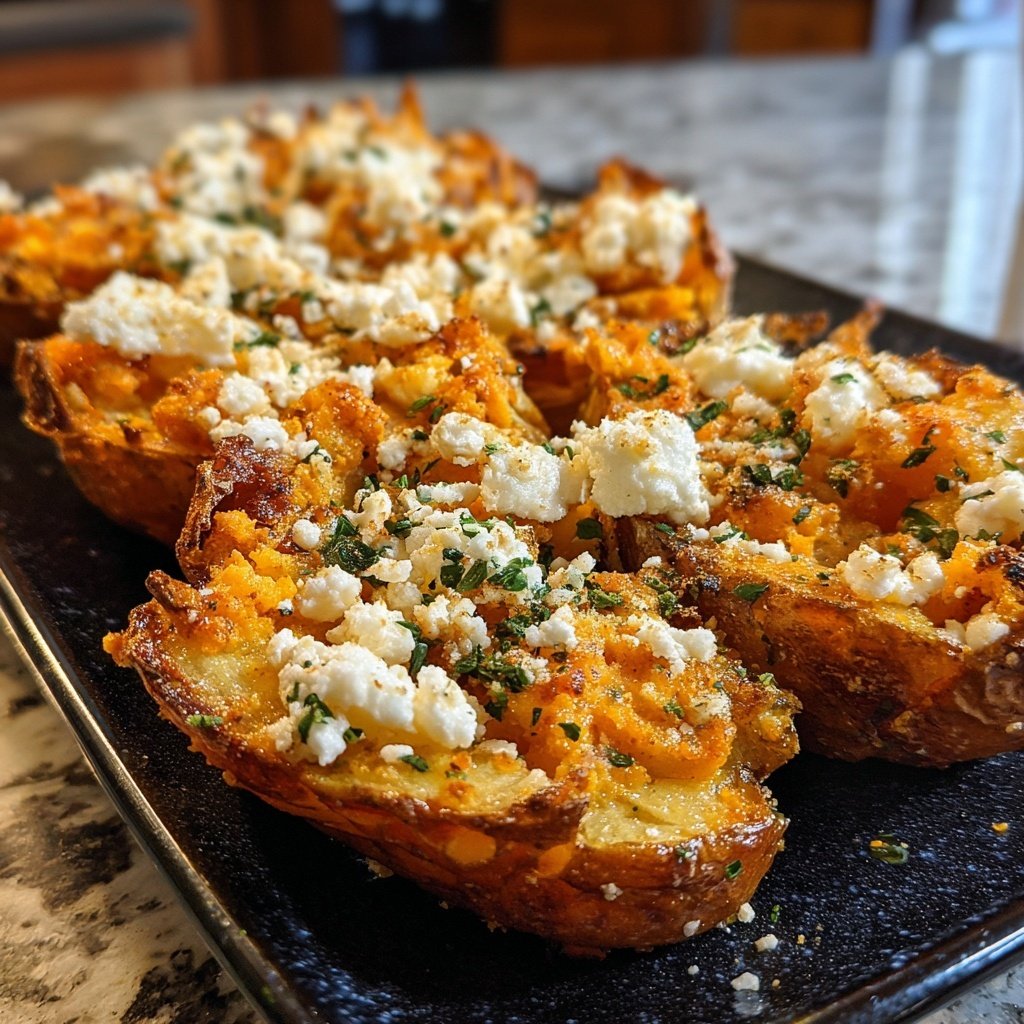 Ofenkartoffeln mit Feta