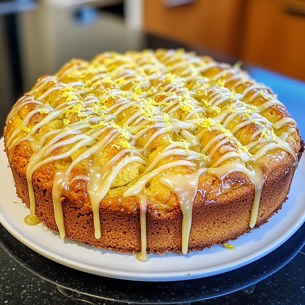 Zitronenkuchen Low Carb