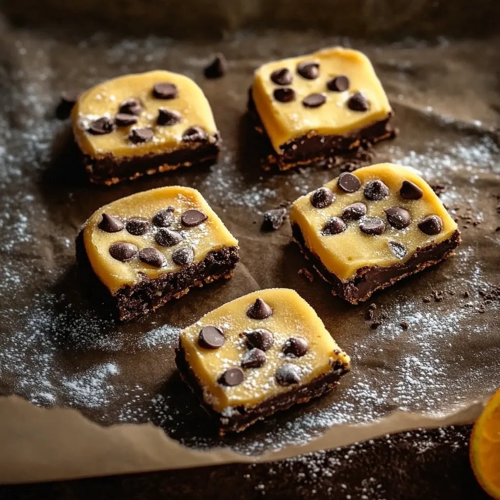 Weihnachtlich leckere Schoko-Orangen-Plätzchen (ohne Ausstechen!)
