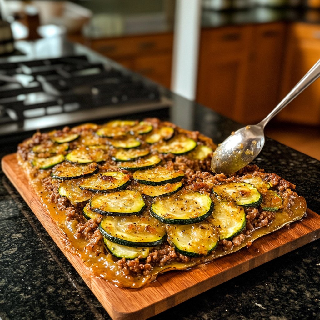 Hackfleisch Zucchini Pfanne