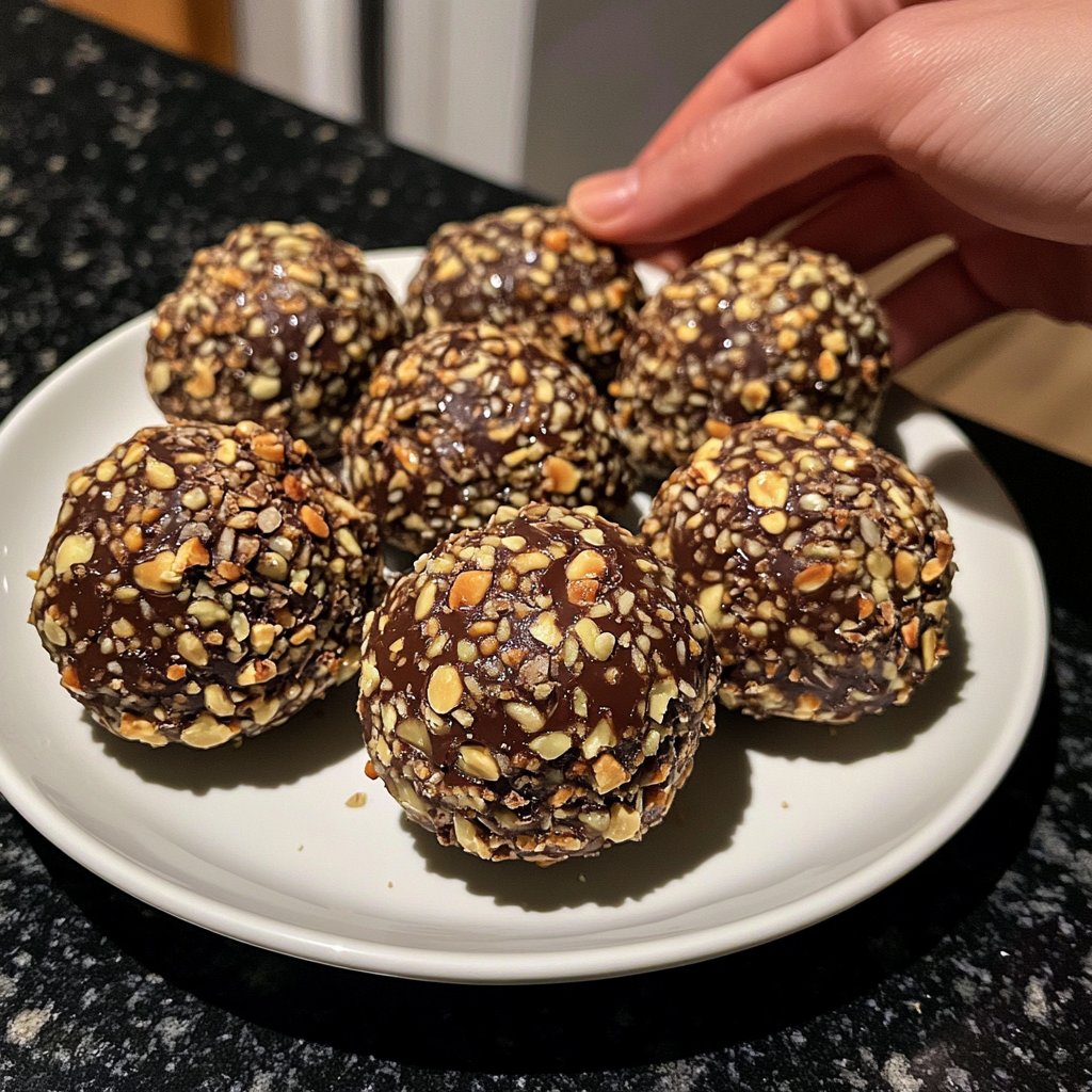 Protein Bällchen ohne Backen