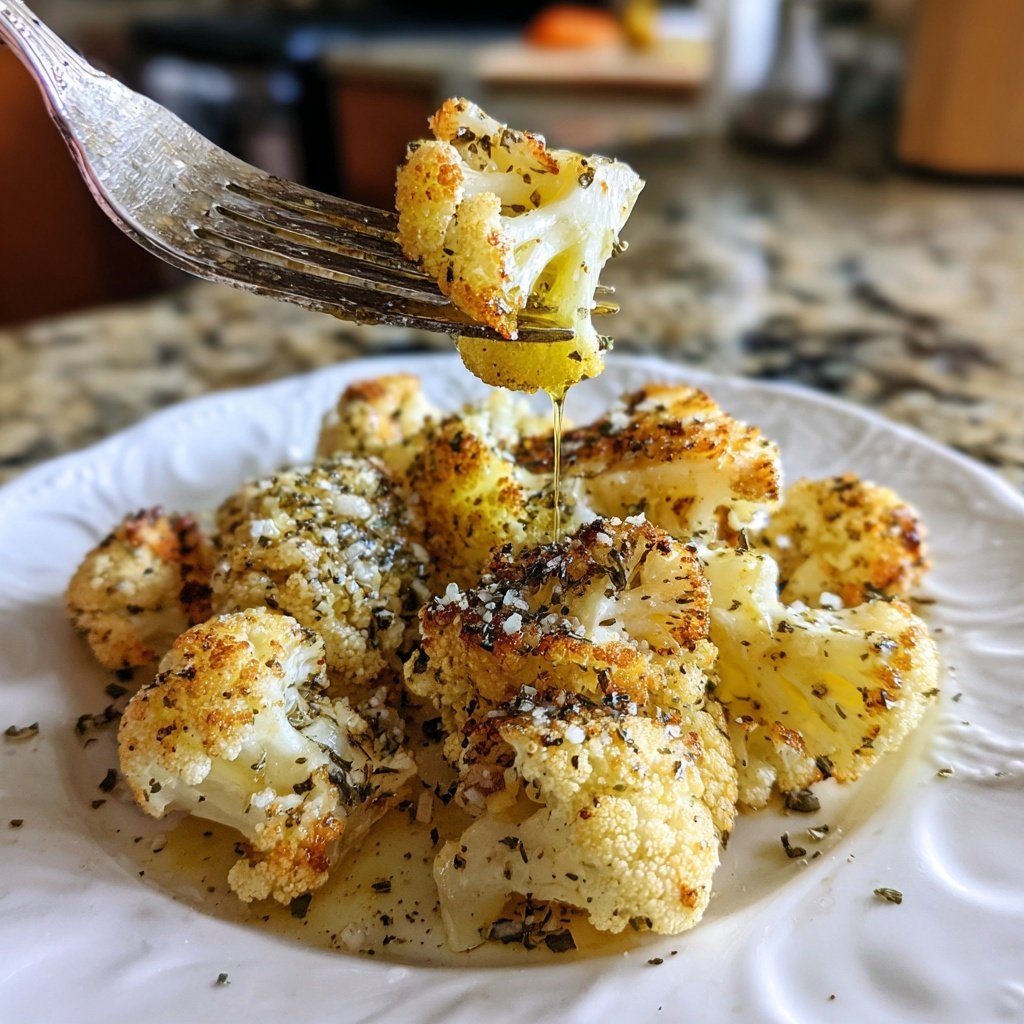 Blumenkohl mit Olivenöl