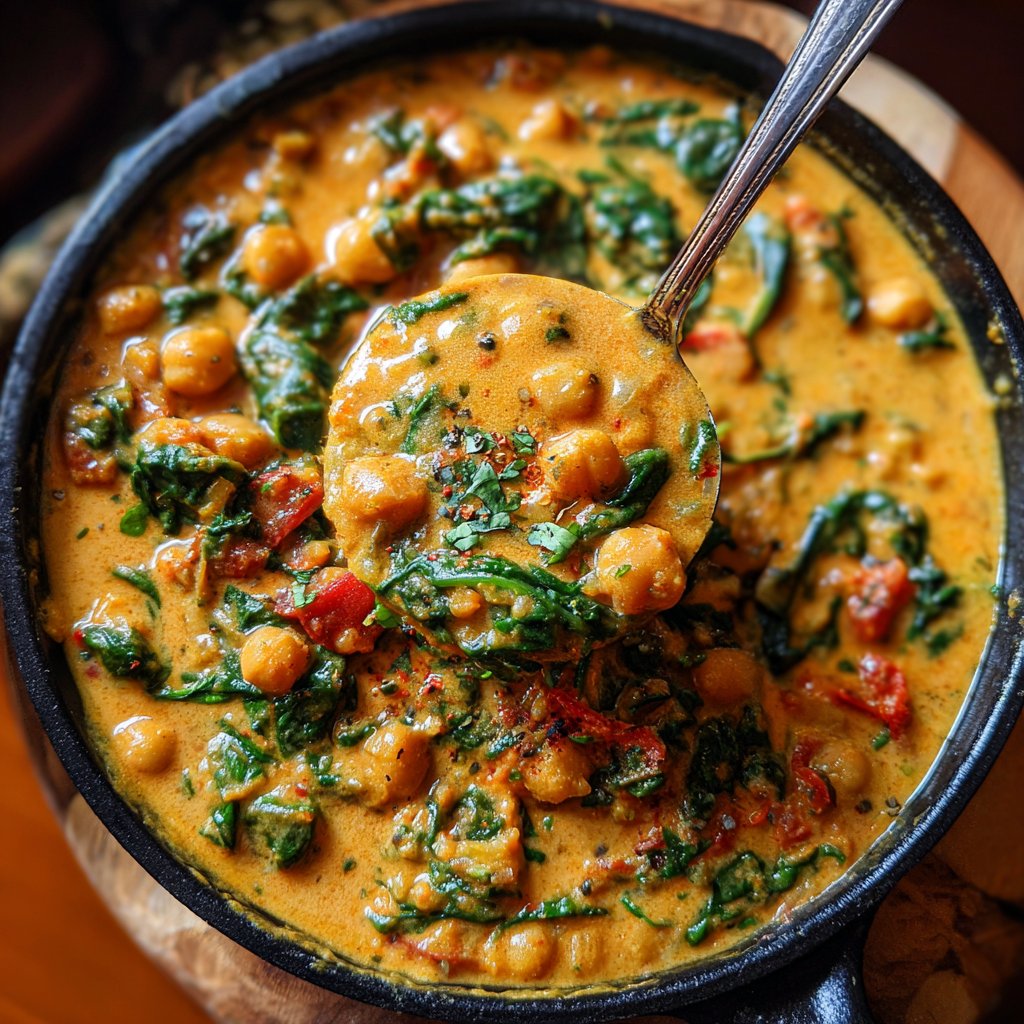 Vegetarisches Kichererbsencurry