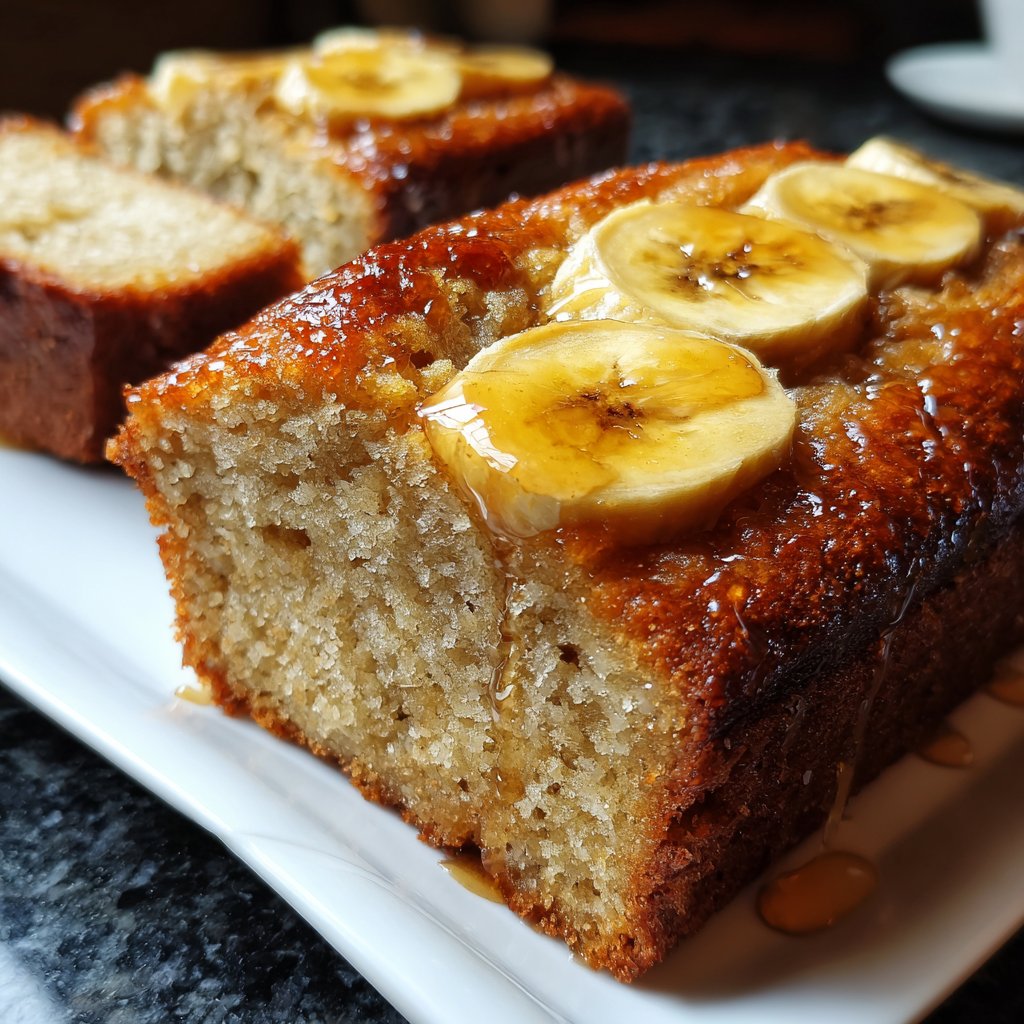 Bananenkuchen mit Öl