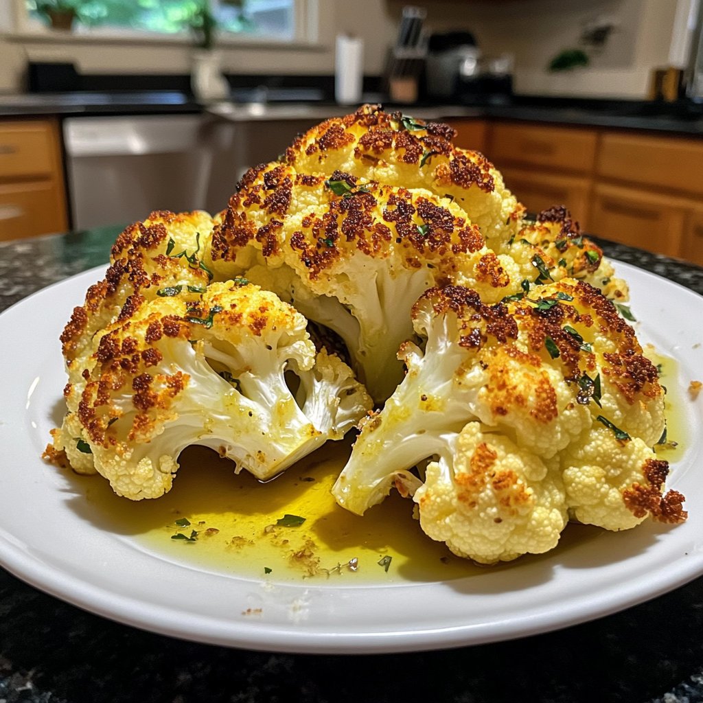 Blumenkohl Rezept aus dem Ofen