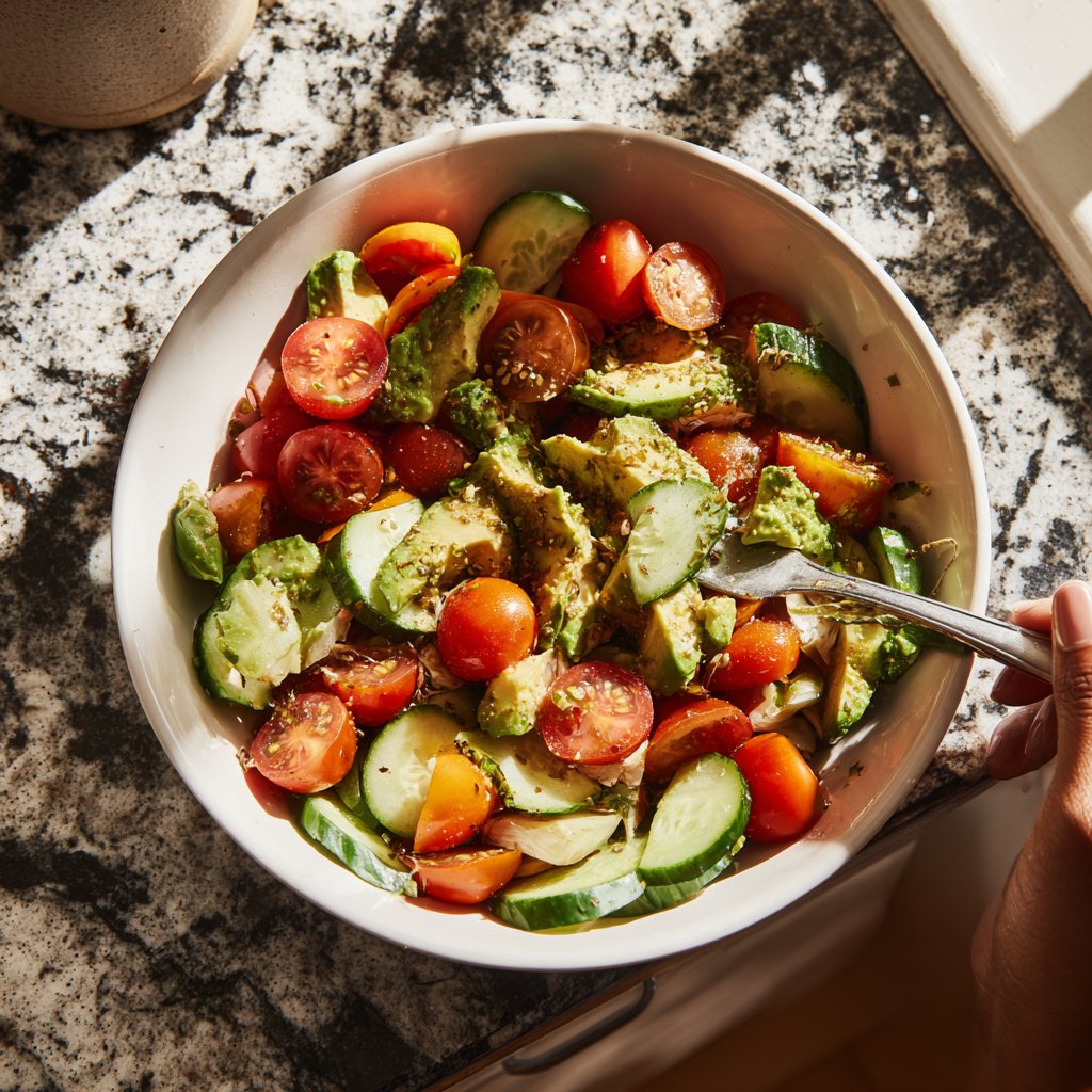 Mittagessen leicht und gesund