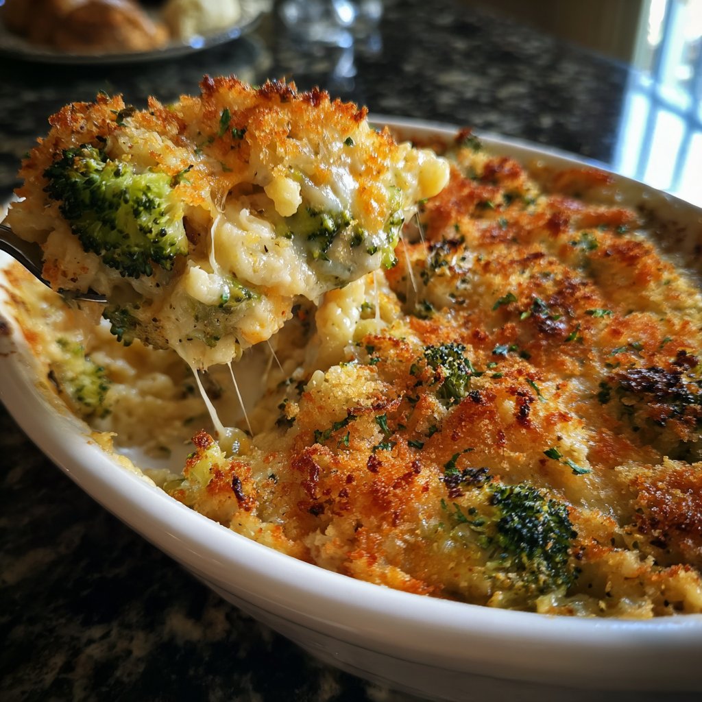 Gemüseauflauf mit Brokkoli