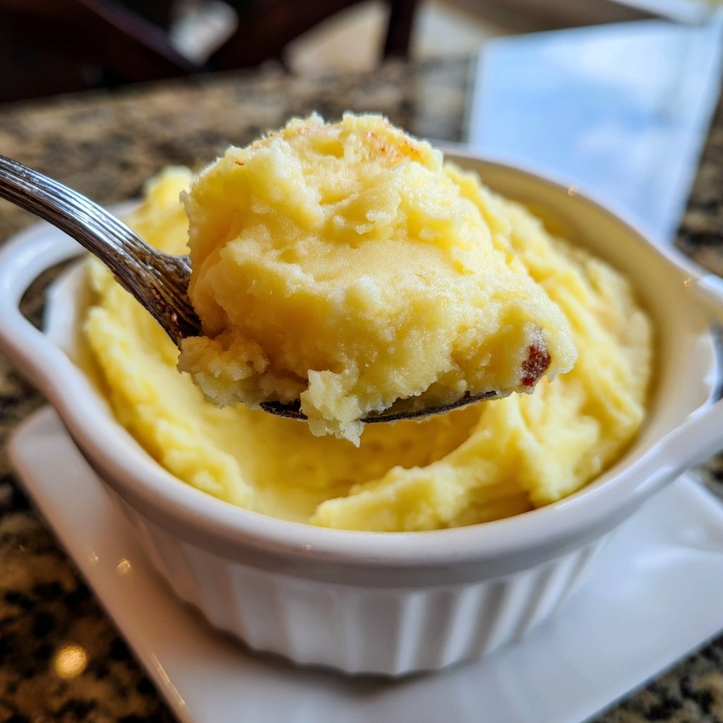 Süßkartoffelpüree mit Butter