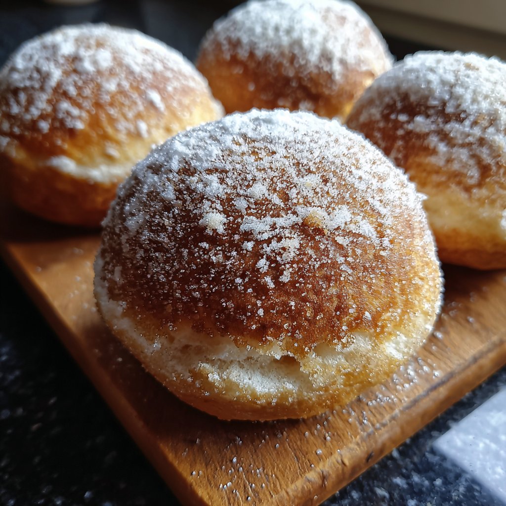 Quarkbällchen mit Zimt-Zucker